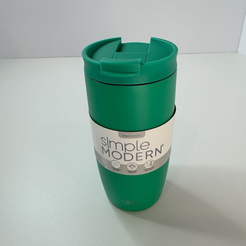 Simple Modern Voyager 16oz Tumbler - Kelly Green Christmas Green